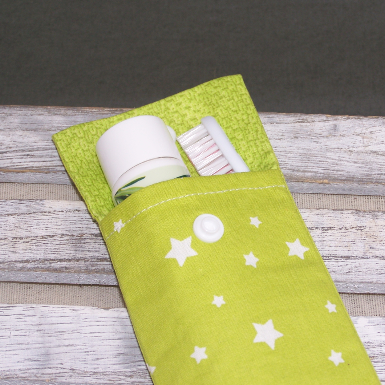 Sdb - pochette brosse a dent - anis etoile 02