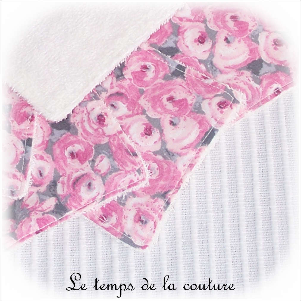 Sdb - lingette bambou - rose et gris fleur04 - GFC