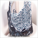 Sac - boho petit - blanc et bleu fleur ikea10 - GFC