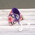 Berlingot - violet noir rose fleur pensee - 03