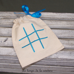 Enfant - Jeu morpion tic tac toe - bleu 03