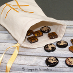 Enfant - Jeu morpion tic tac toe - jaune 03