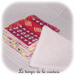 Sdb - lingette bambou - rouge orange jaune bleu03 - GFC