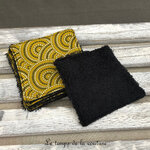 Sdb - lingette bambou noir - moutarde 01