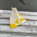 Berlingot - blanc jaune blanc rond ikea - 01