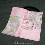 Cuisine - sac tarte - rose et jacquard gateau cupcake violet orange jaune vichy 03