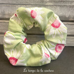 Sdb - Chouchou - vert tendre marguerite rose 01