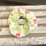 Sdb - Chouchou - vert tendre marguerite rose 03