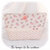 Pochette - soufflet - écru rose saumon chaabi01 - GFC