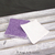 Sdb - lingette bambou - violet gribouillis mauve 01