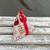 Berlingot - rouge beige bordeaux chouette hibou - 01