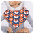 Enfant - bavoir bandana - bleu imp renard01 - GFC