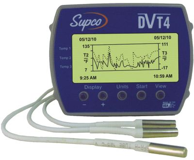 Enregistreur température et humidité DVT4 - COP10013 - Supco
