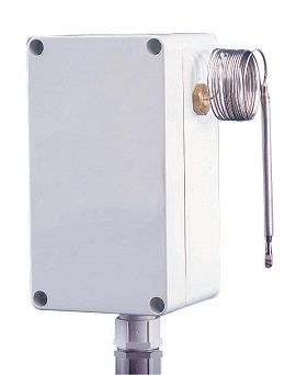 Aquastat étanche réglage interne 060°C capillaire 1 mètre THG60010