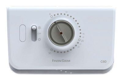 Thermostat d\'ambiance électronique à tension de vapeur - Fantini Cosmi