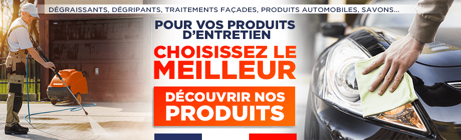 banner 2 produits d entretien aexalt