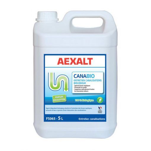 Entretien canalisations biologique CANABIO Aexalt