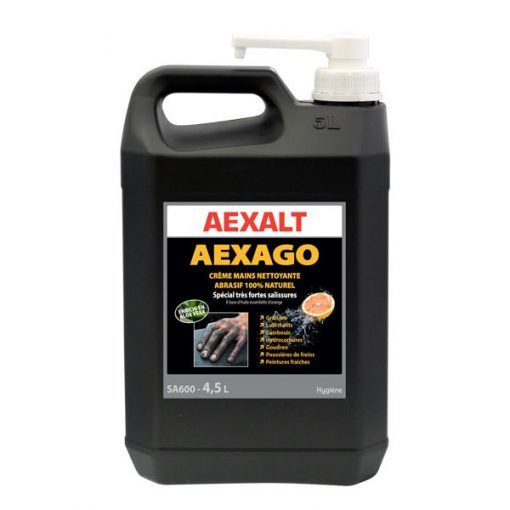 Crème mains nettoyante à action microbrossante AEXAGO Aexalt