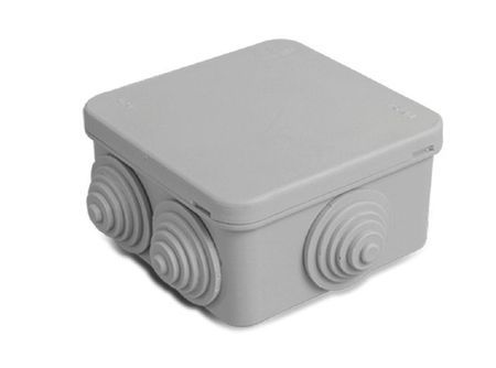 Boîte de dérivation étanche 85x85x45 mm
