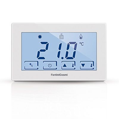 Thermostat d\'ambiance électronique à écran tactile CH120 Fantini
