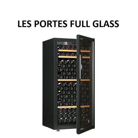 Portes Full Glass & Black Piano EuroCave [Pièces détachées]