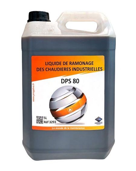 Liquide de ramonage pour chaudière industrielle DPS 80 - PROGALVA