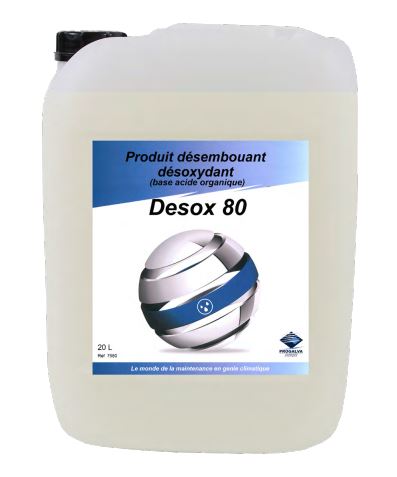 Désoxydant acides organiques DESOX 80 - PROGALVA