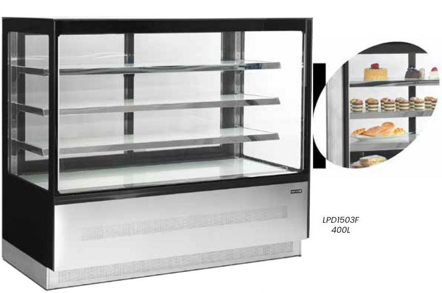 Comptoirs réfrigérés double vitrage - Série LPD - Tefcold
