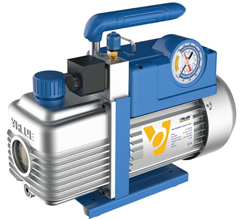 Pompe à vide avec vacuomètre intégré compatible R32 R1234yf VALUE