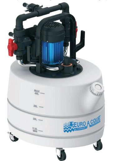 Pompe de lavage EUROMAX FLUSH TROLLEY - DET10012