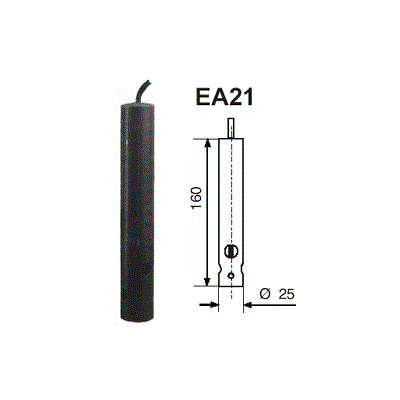 SONDES lestée en PVC à 1 électrode EA21 fantini cosmi