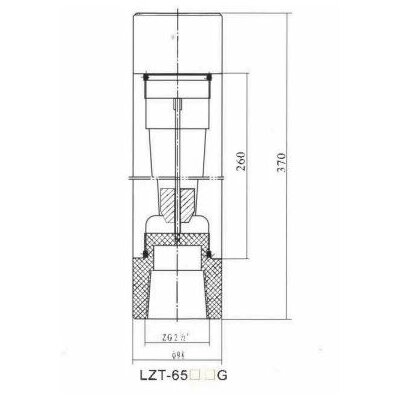 DÉBITMÈTRE LZT 6520G FLO45002 MBLD