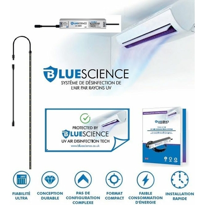 driver de led bluescience climatisation système de désinfection de l'air par rayon U.V kit complet