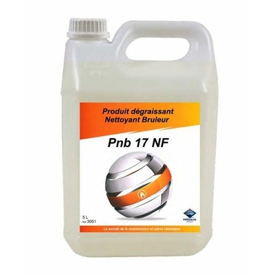 PNB 17 NF PROGALVA dégraissant nettoyeur brûleur détergent alcalin
