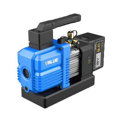 Pompe à vide double étage sans fil sur batterie lithium 18V - 9Ah VALUE TF-VRP4DLi