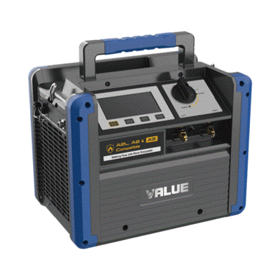 Station de récupération électronique 1 CV pour réfrigérants inflammables - TF-VRR-DF