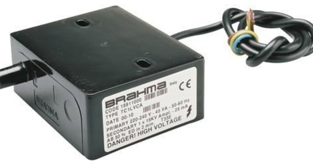 Transformateur D'allumage Dungs DEZ 100 - Référence 252123, Primaire 230V AC, Secondaire 15kV, Neuf (état à Voir)