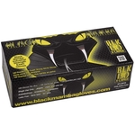 Boîte de 100 gants jetables nitriles S à XXXL - Black Mamba