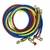 3 flexibles 180 cm avec vanne de sécurité sur prise Schrader 14-516 TF-FRJB180-AV516 VALUE Teddington