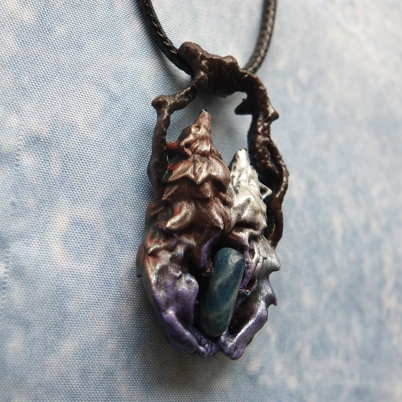 Pendentif Loups Hati et Sköll Apatite V1 2