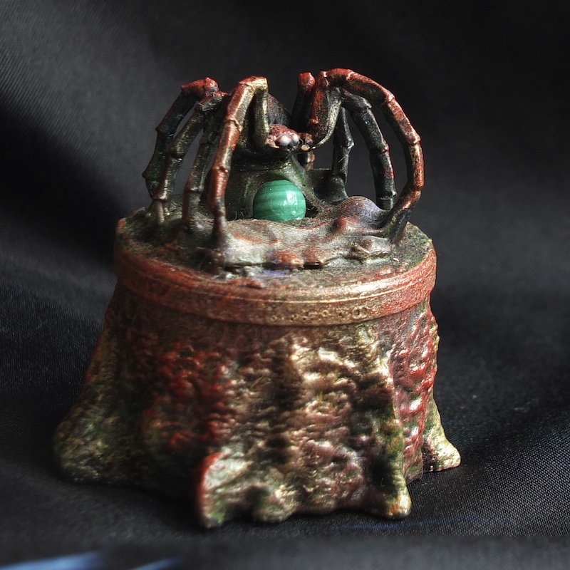 Boite %22La tisserande dunivers%22 Malachite 1