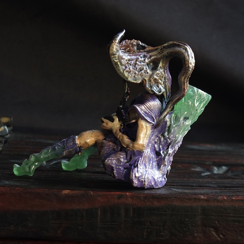 Figurine %22Brindille et Carquois%22 Tourmaline 2