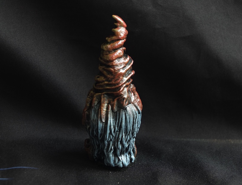 Figurine %22Espiègle aventurier%22 Jaspe Aqua et Malachite 2