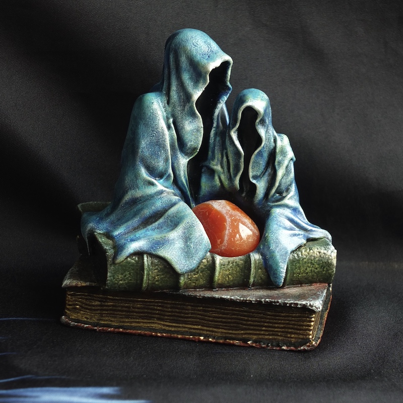 Figurine %22Les rêves égarés%22 Cornaline 1