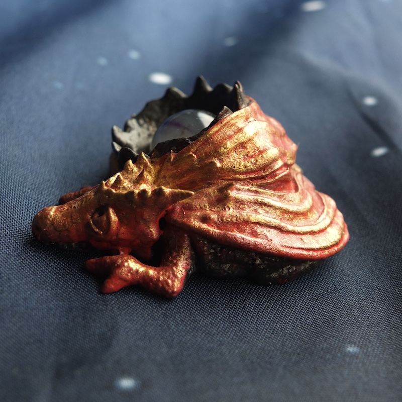 Figurine %22BB Dragon%22 Agate 2