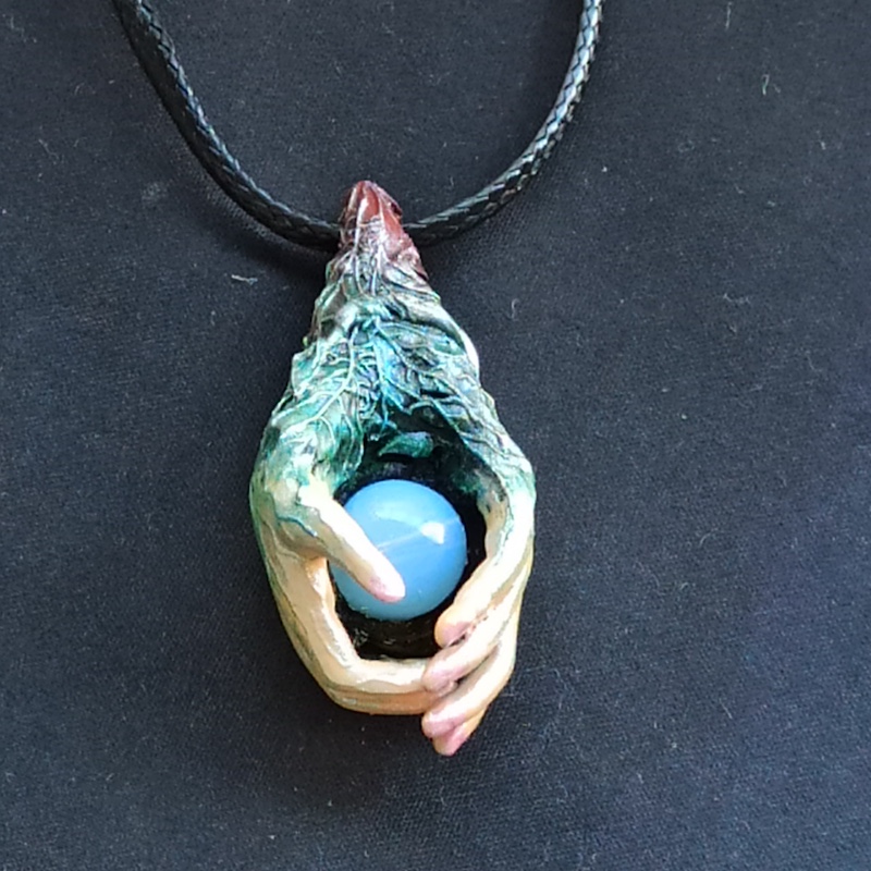 Graine d'amour Pendentif  Opalite