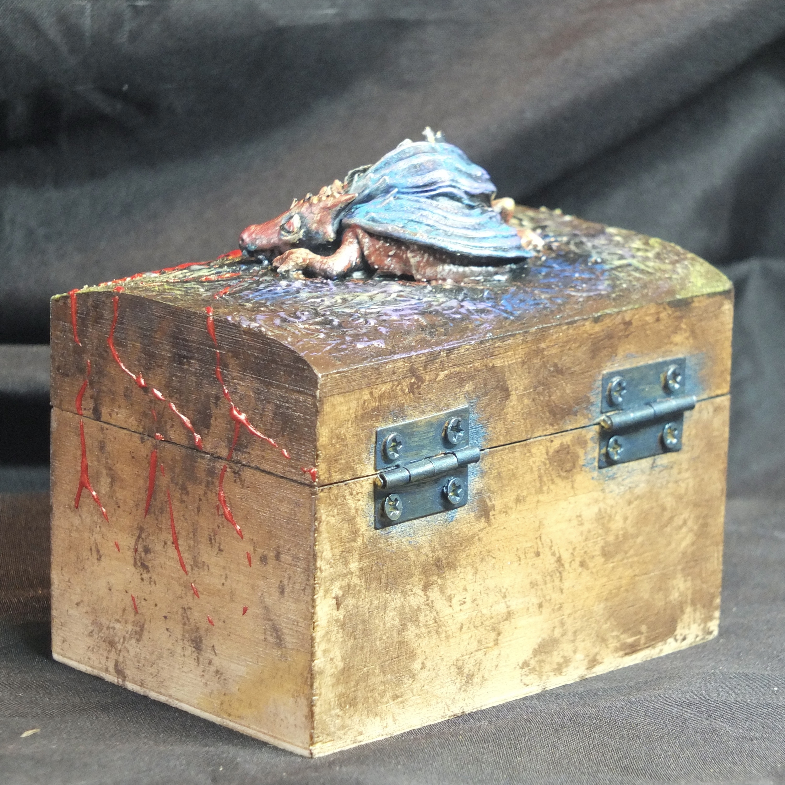 Coffret personnalisé BB Dragon avec figurine artisanale MM 2