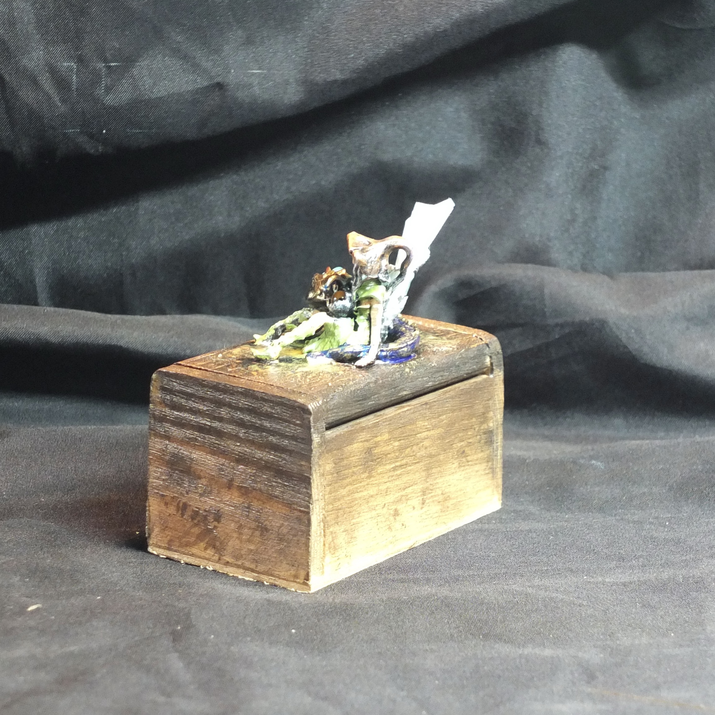 Coffret personnalisé Brindille et BB Dragon avec figurine artisanale PM 2