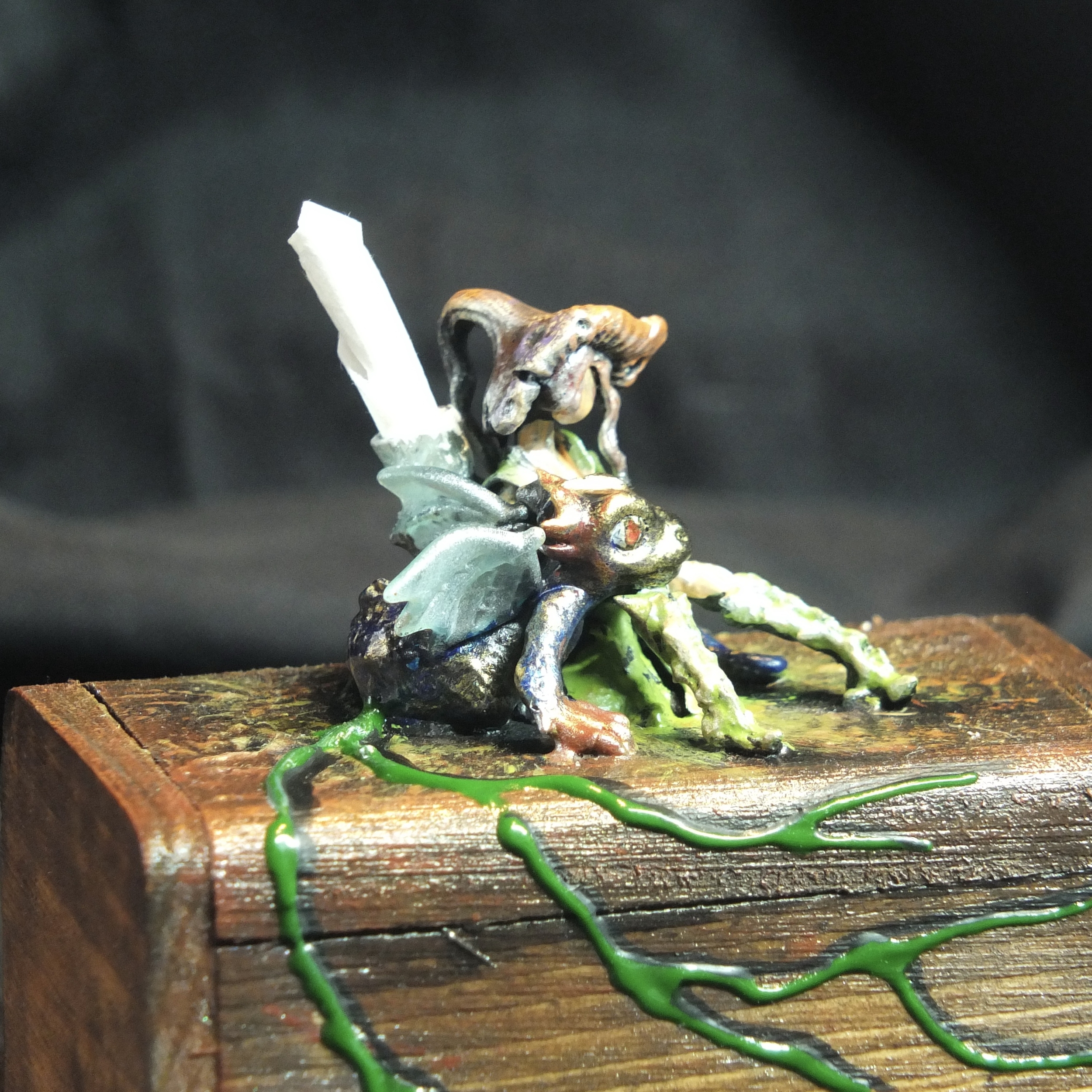 Coffret personnalisé Brindille et BB Dragon avec figurine artisanale PM 4