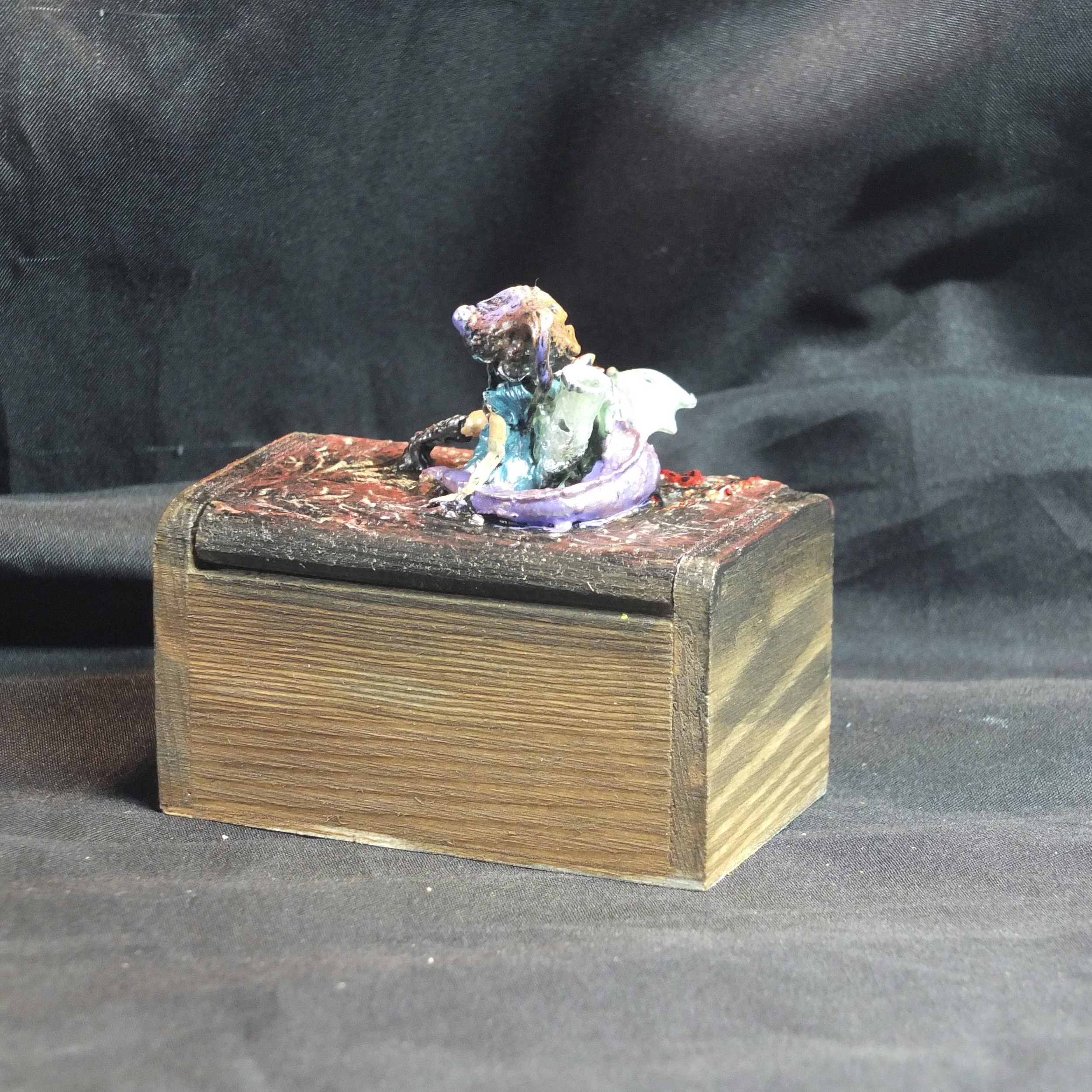 Coffret personnalisé Brindille et BB Dragon avec figurine artisanale V2 PM 2